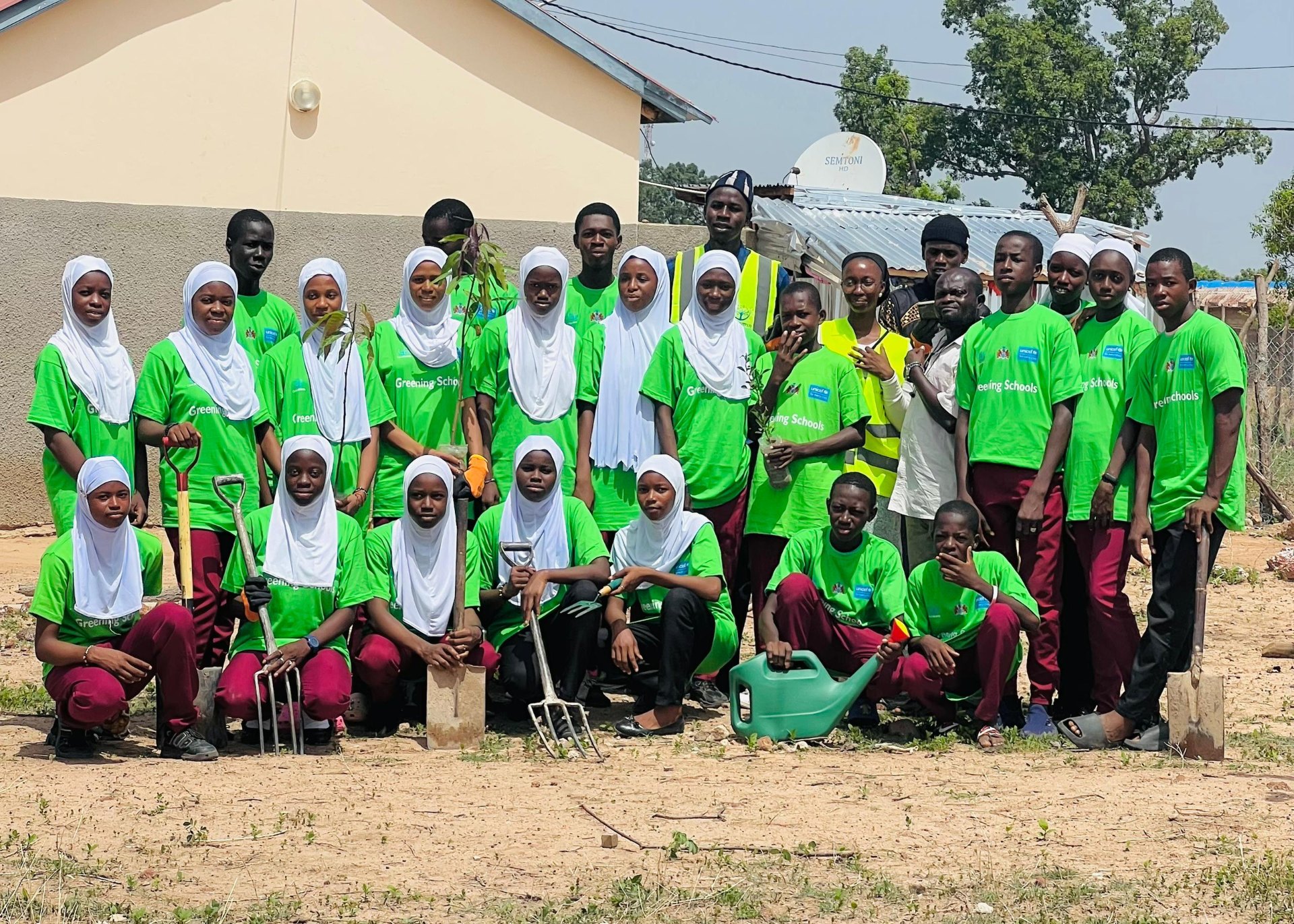 Upper River Region school greening